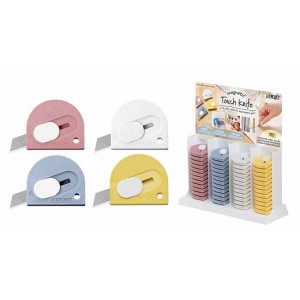 OLFA TK-5M/48 Sicherheitsmesser | Magnetisches Touch Knife mit Edelstahlklinge