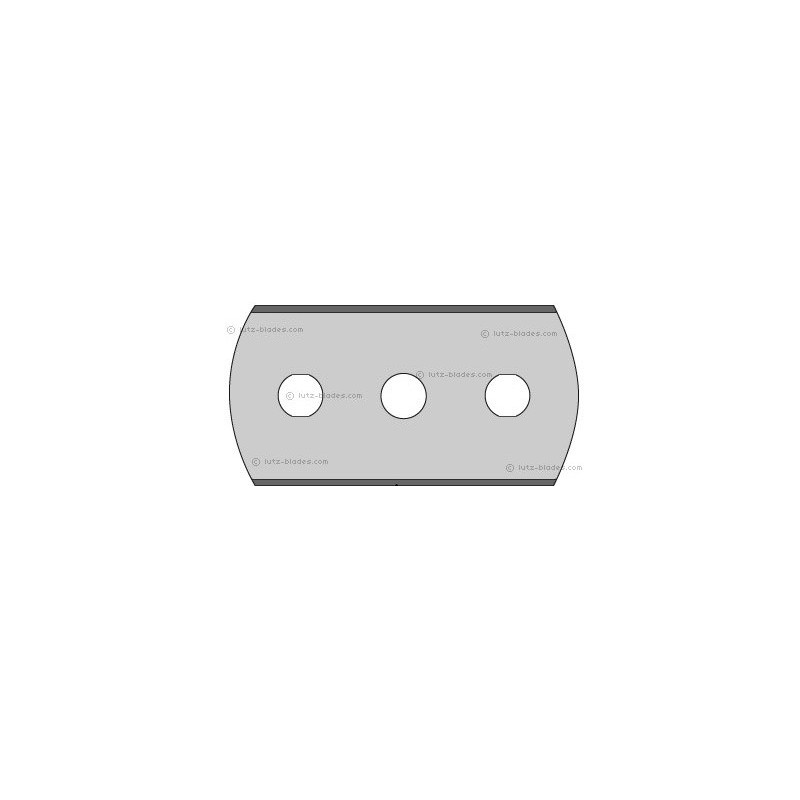 Lutz Blades 0400, 0,30 mm, rund (100)