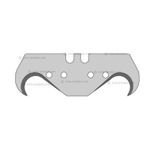 Lutz Blades Hakenklinge 1280, 0,65 mm (100)