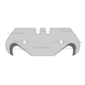 Lutz Blades Hakenklinge 1251, 0,65 mm (100)