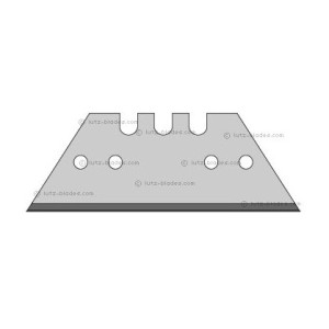 Lutz Trapezklinge 1000, 0,65 mm (100)