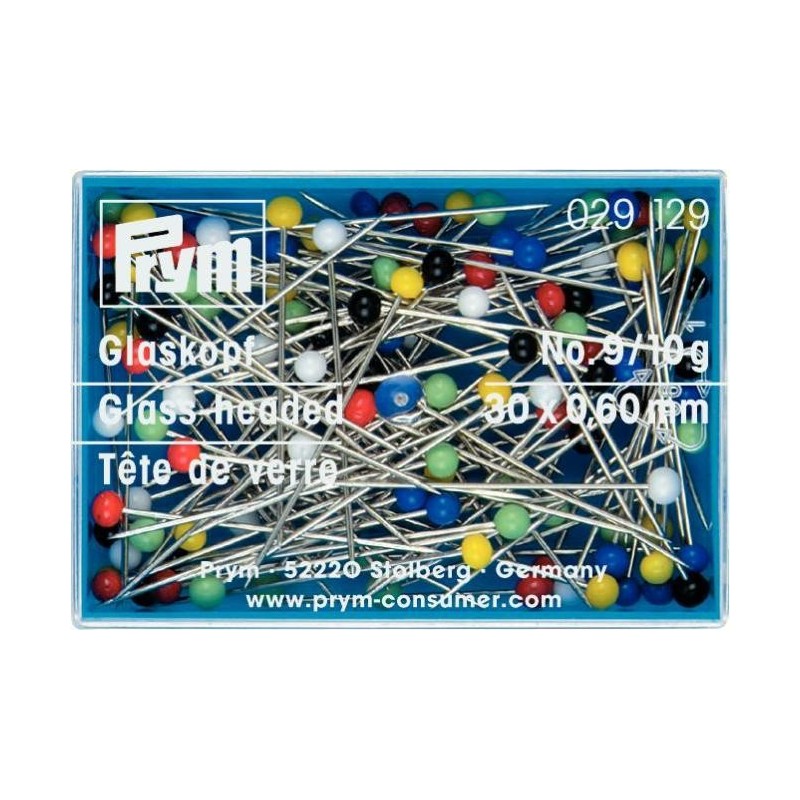 Glaskopspeld 48 x 0,80 mm (30gr.)