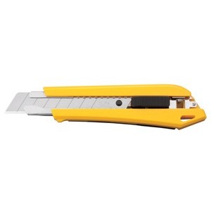 Olfa® heavy-duty autolock snap-off knife DL1, 18 mm