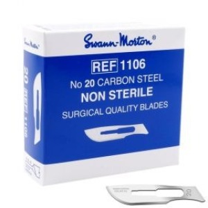 Lame de scalpel Swann-Norton n ° 20