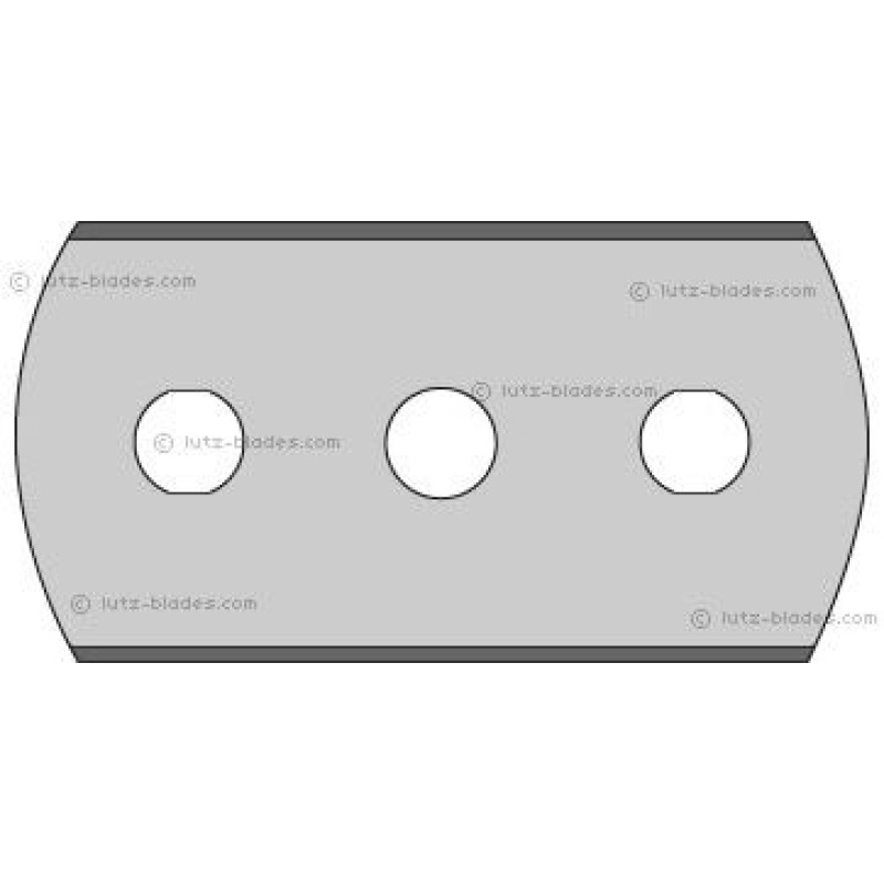 Lutz Industrieklinge 0400, 0,20 mm, rund (100)