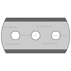 Lutz Industrieklinge 0405, 0,40 mm, rund, BR (100)
