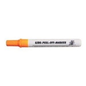 Marqueur pelable, orange (2-4 mm)