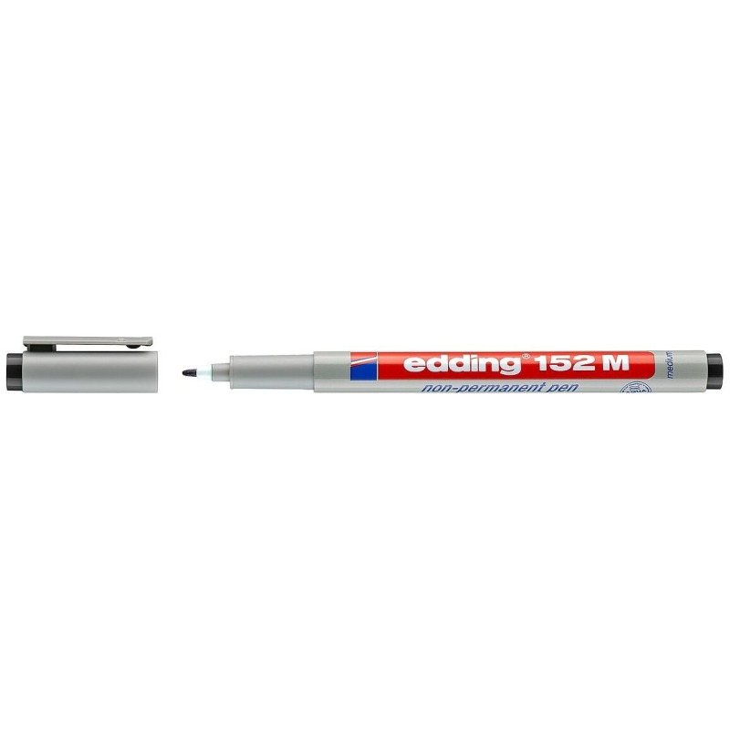 Edding 152M, 1 mm, noir (10)
