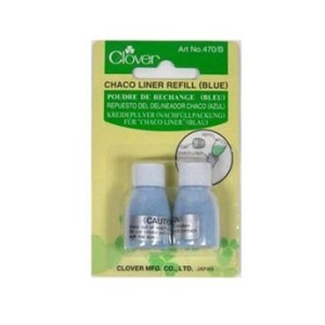 Clover chacoliner refill (2), blue, 2.8 gr.