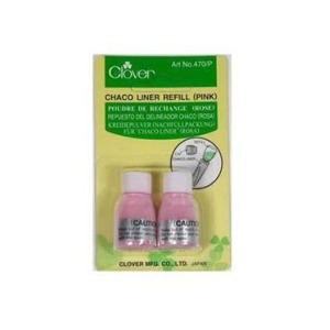 Recharge chacoliner Clover (2), rose / rouge, 2,8 gr.