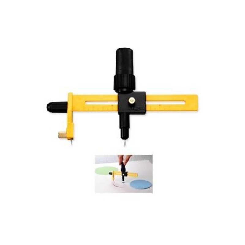 Olfa® Kompass-Messer CMP-1 DX, 1.6-22 cm