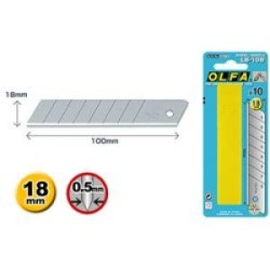 Olfa® Abbrechklinge LB, 18 mm (10b)