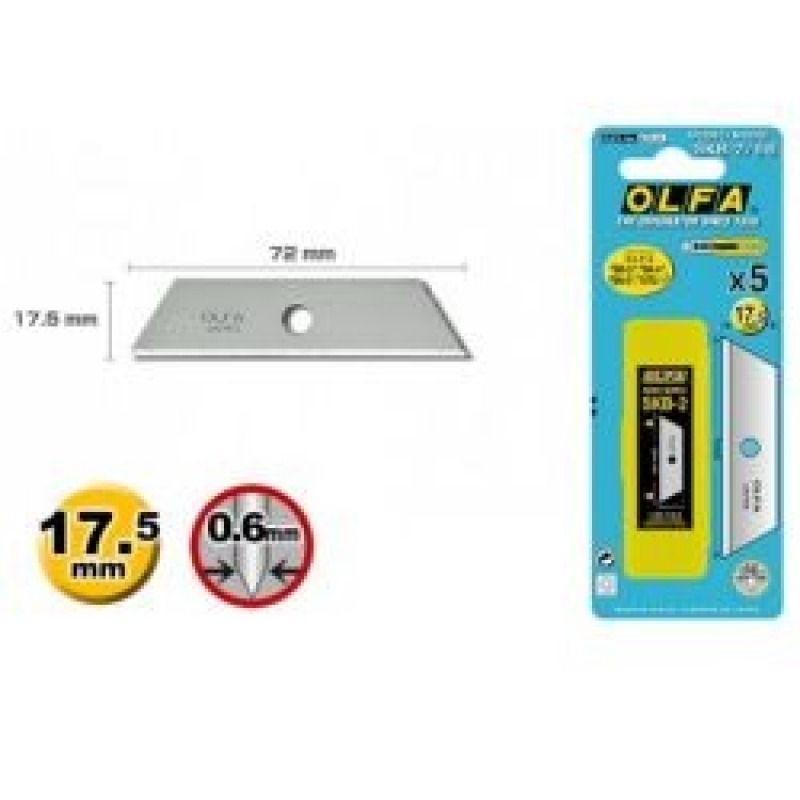 Olfa® Sicherheitsklingen SKB-2 (5)