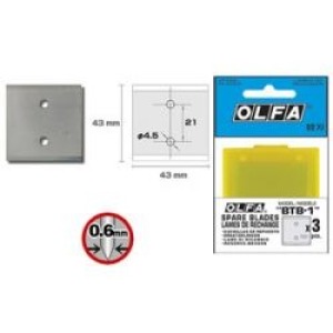 Olfa® spare blade BTB (3)
