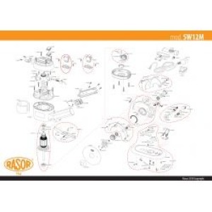 Zeichnung Rasor SW12M