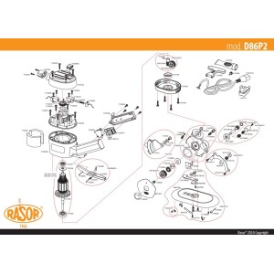 Explosietekening D86P2
