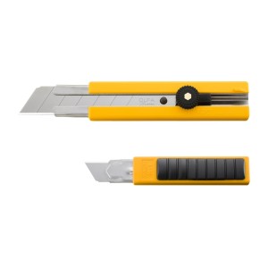 Olfa® cutter super puissant avec plaque anti-glisse H1, 25 mm