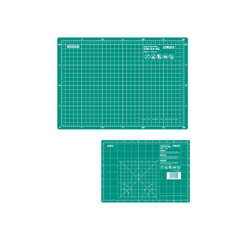 Olfa® Hobby-Schneidematte CM-A4-RC, 22.5 x 30 cm (2 mm)