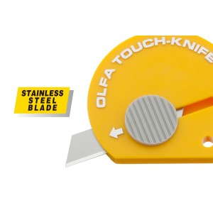 OLFA TK-4/32 Sicherheitsmesser | Kompaktes Edelstahlmesser