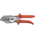 Band en rubberknipper met trapezium mesje